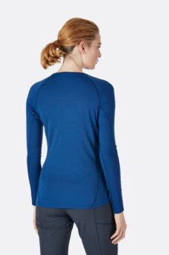 Rab Forge Long Sleeve Tee Women's - Blueprints -Outdoor Camping Store qbu 86 pic02