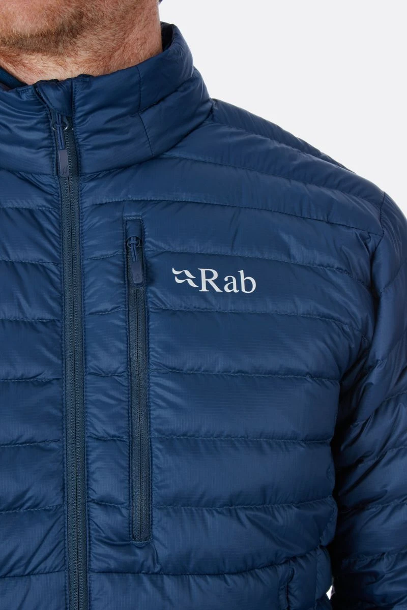 Rab Microlight Jacket - Black/Shark 4 Rab Microlight Jacket - Black/Shark - Image 4