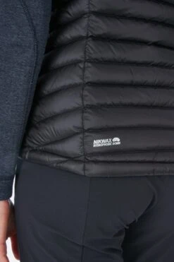 Rab Microlight Vest Women's Black/Seaglass -Outdoor Camping Store qda 97 pic06