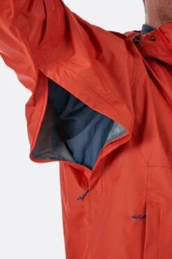 Rab Downpour Jacket - Firecracker 9 Rab Downpour Jacket - Firecracker -Outdoor Camping Store qwf 61 pic05