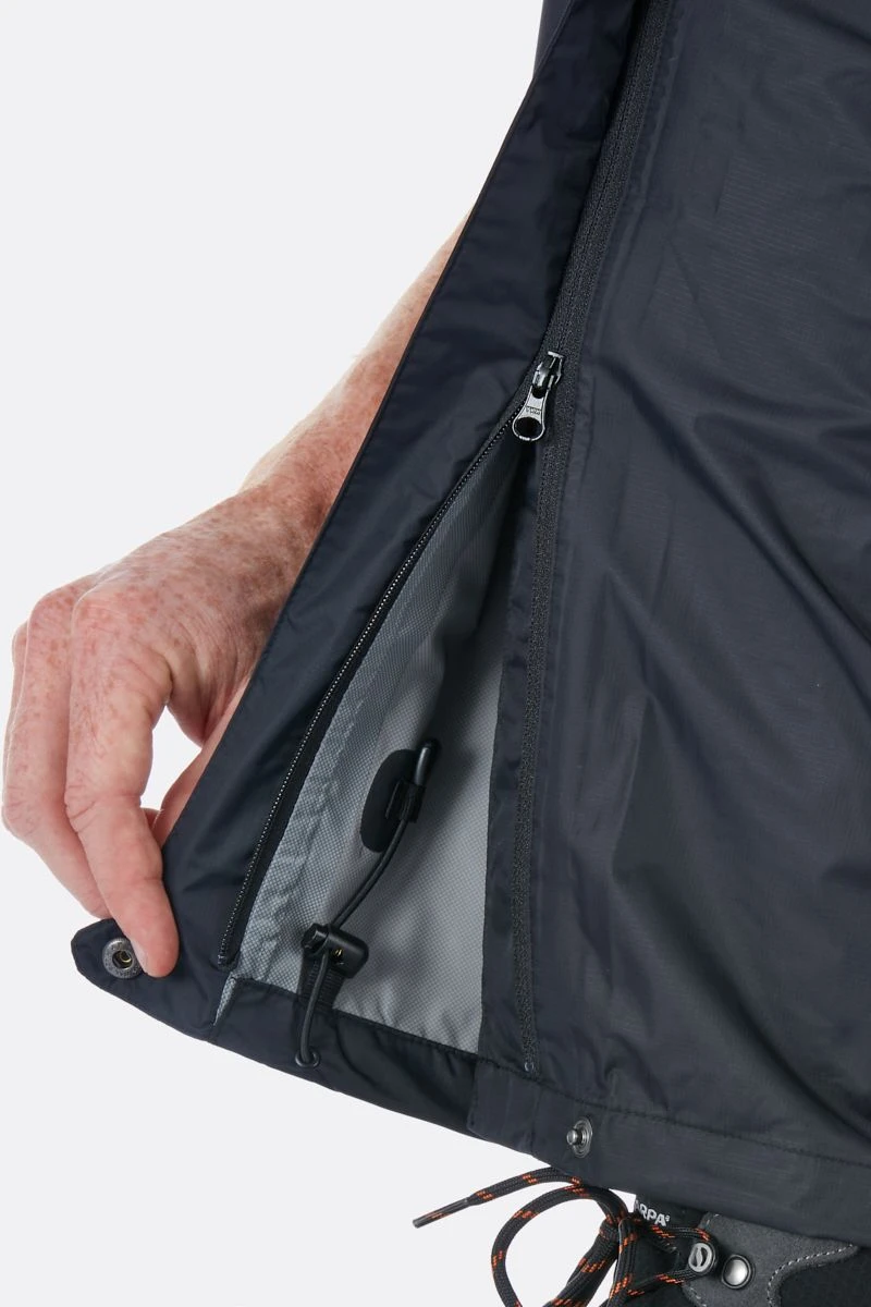 Rab Downpour Pants - Black 3 Rab Downpour Pants - Black - Image 3