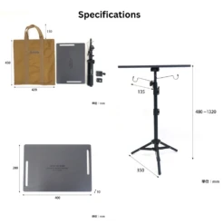Post General Tri-pod Table & Hanger 17 Post General Tri-pod Table & Hanger -Outdoor Camping Store specifications
