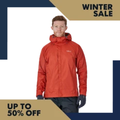 Rab Downpour Jacket - Firecracker