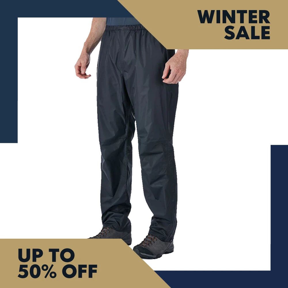 Rab Downpour Pants - Black 1 Rab Downpour Pants - Black