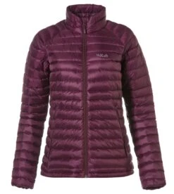 Rab Microlight Jacket Women's - Eggplant -Outdoor Camping Store womens microlight jacket eggplant QDA 95 EG scaled