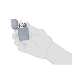 Zippo 1607 Slim® Street Chrome™ - Refillable Windproof Lighter 5 Zippo 1607 Slim® Street Chrome™ - Refillable Windproof Lighter -Outdoor Camping Store zippo 1607 4
