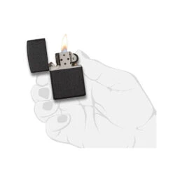 Zippo 236 Classic Black Crackle™ - Refillable Windproof Lighter -Outdoor Camping Store zippo 236 5