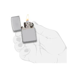 Zippo 250 Classic Lighter Windproof - Refillable Windproof Lighter -Outdoor Camping Store zippo 250 6