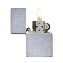 Zippo 267 Street Chrome™ Vintage With Slashes - Refillable Windproof Lighter -Outdoor Camping Store zippo eric 4
