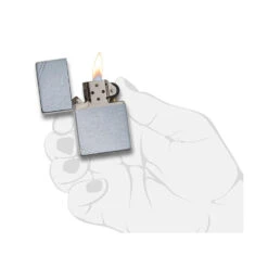 Zippo 267 Street Chrome™ Vintage With Slashes - Refillable Windproof Lighter -Outdoor Camping Store zippo eric 6